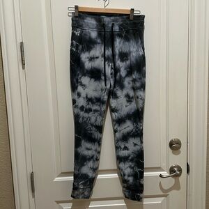 NWOT Lululemon size 4 tie dye cotton joggers. Never worn